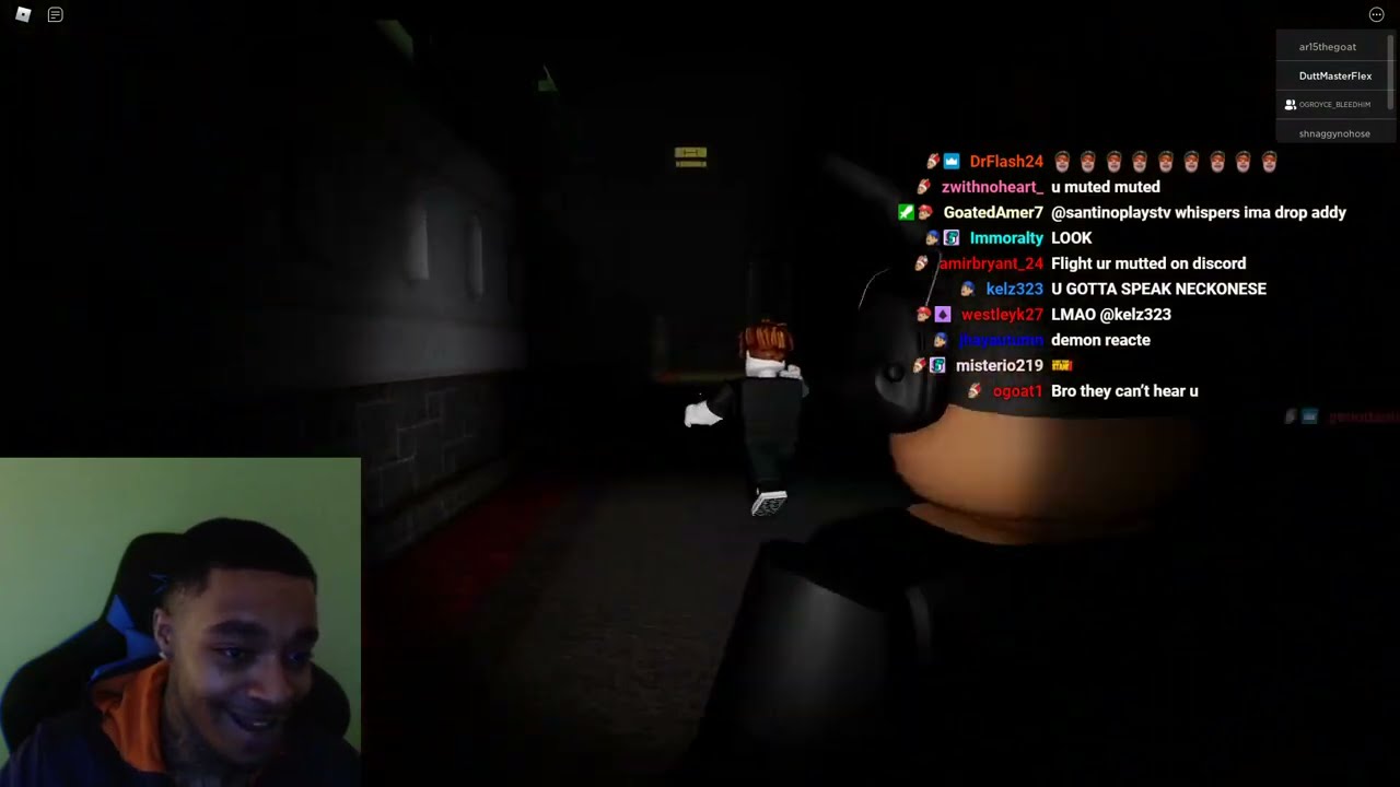 FlightReacts Plays SCARY Roblox Rp W/ Adin Ross, YourRAGE, OGRoyce ShnaggyHose & This Happened!