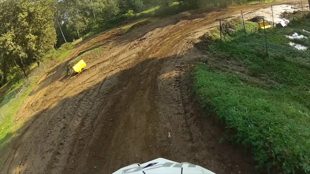Onboard of Pietro Salina at Malpensa motocross track
