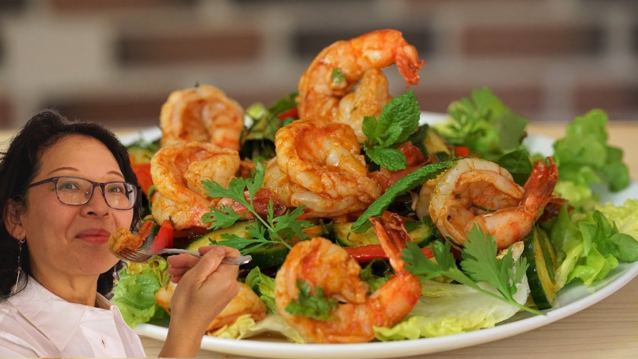 Thai Shrimp Salad: The secret to give your dish a delicious flavor of Thailand