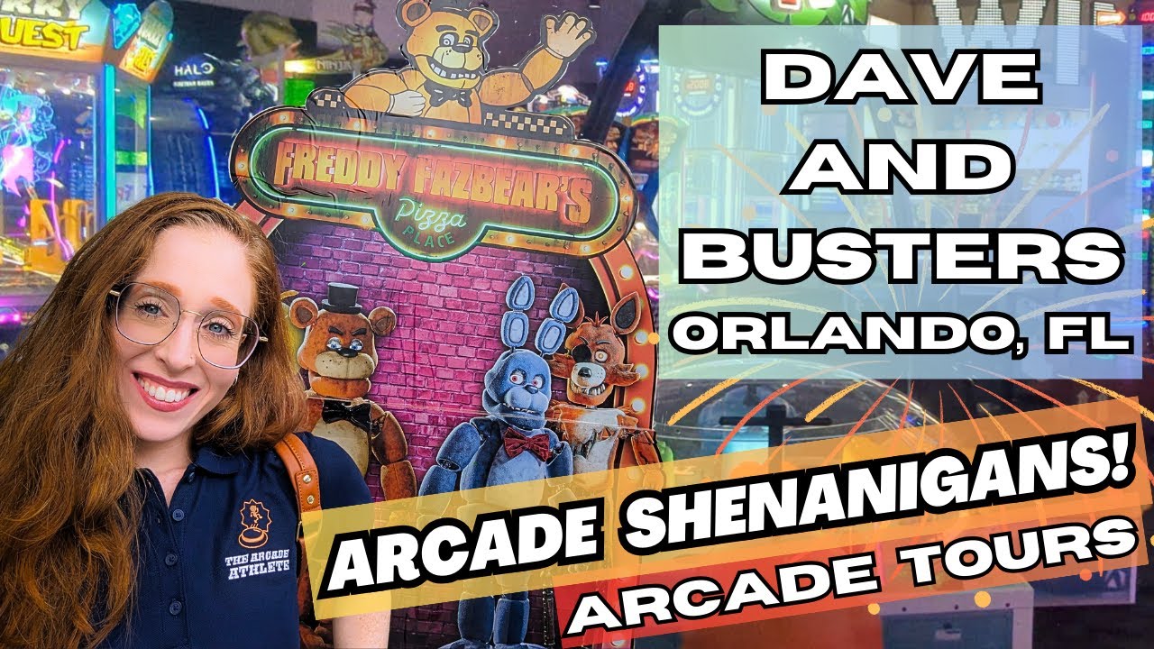 Dave and Busters Arcade Tour | Orlando, FL #arcade #daveandbusters