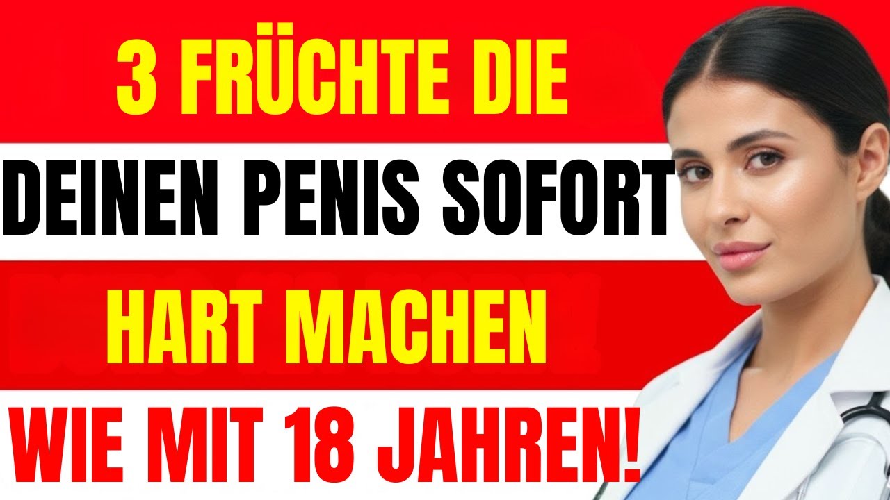 3 kraftvolle Früchte für eine starke und langanhaltende Erektion (wissenschaftlich belegt!)