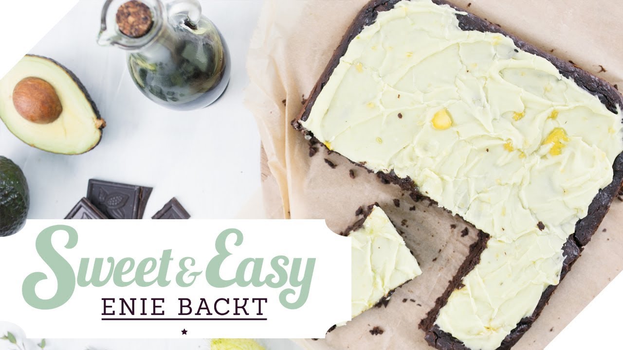 Avocado Brownies - So gelingt der leckere Schokoladengenuss | Sweet & Easy - Enie backt | sixx