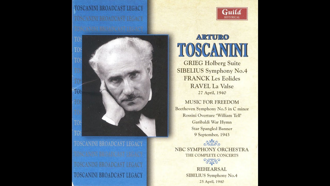 Grieg, Holberg Suite • Toscanini, NBC, 27-IV-1940