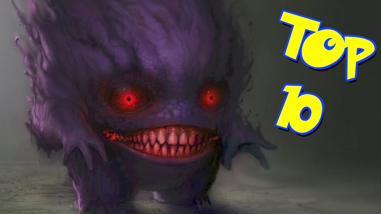 Top 10 Creepiest Pokemon