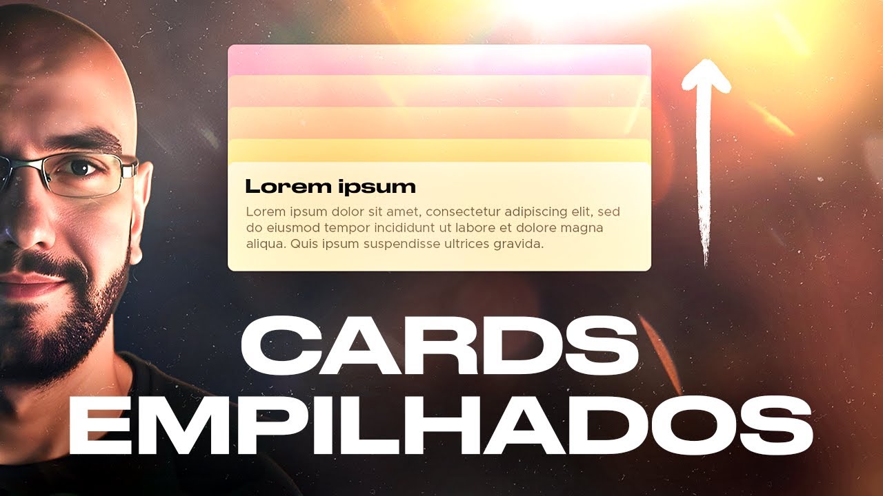 Como criar o efeito de CARDS EMPILHADOS no Elementor -  Efeito STICKY