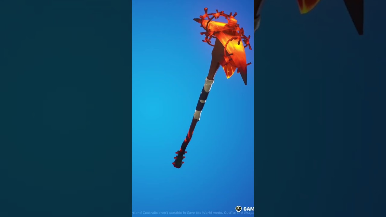 New fortnite pickaxe red hot revenge