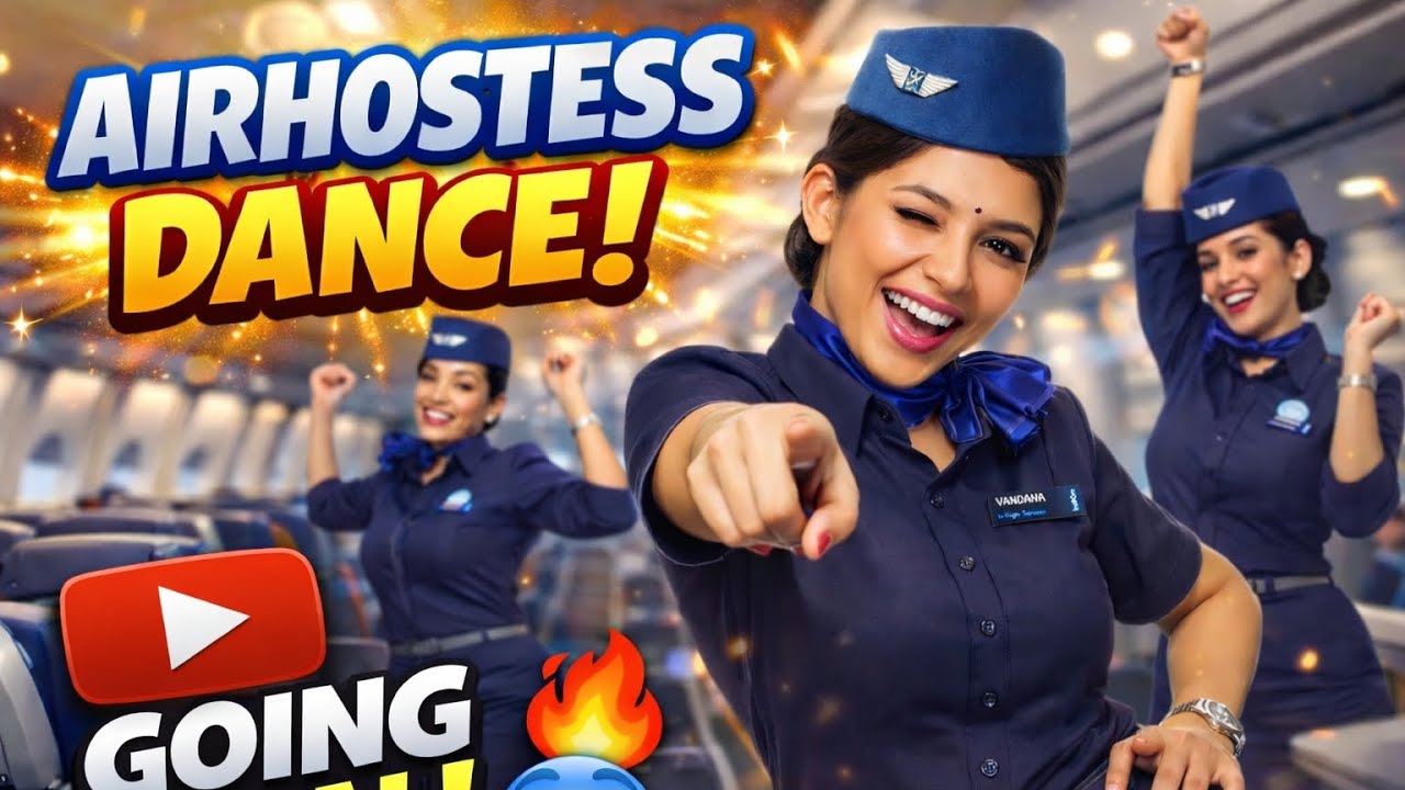 ✈️ Air Hostess Dance 💃 | This Will Make You Smile 😊 | Viral ShortOption 2 (Simple & Clean): 