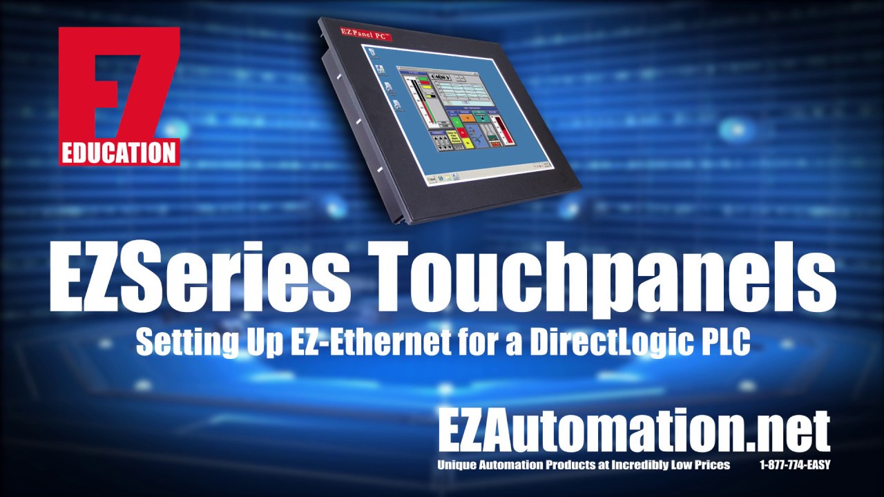 Setting Up EZ-Ethernet for a DirectLogic PLC
