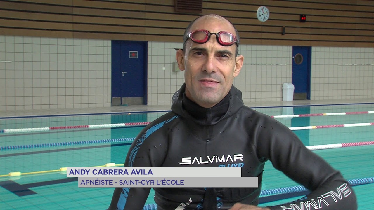 Yvelines | Portrait : Andy Cabrera Avila, l'apnée de Cuba à St-Cyr l'école