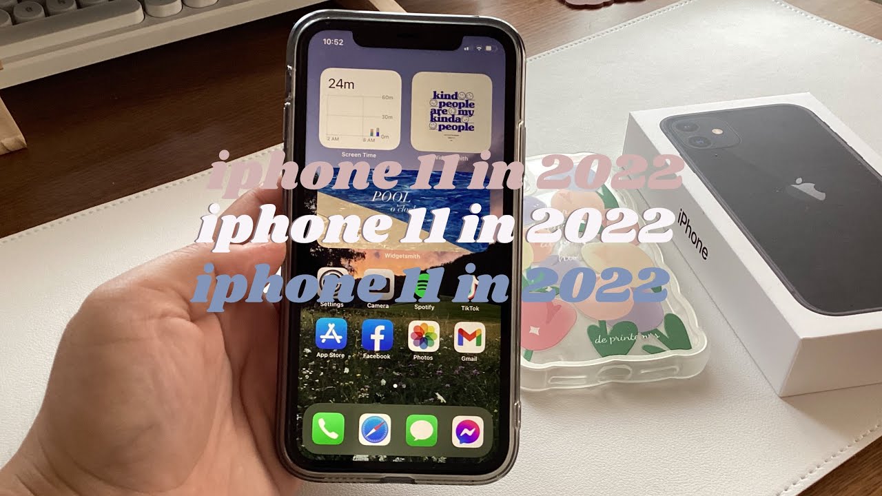📱customizing my iphone 11! (case, homescreen setup tutorial)
