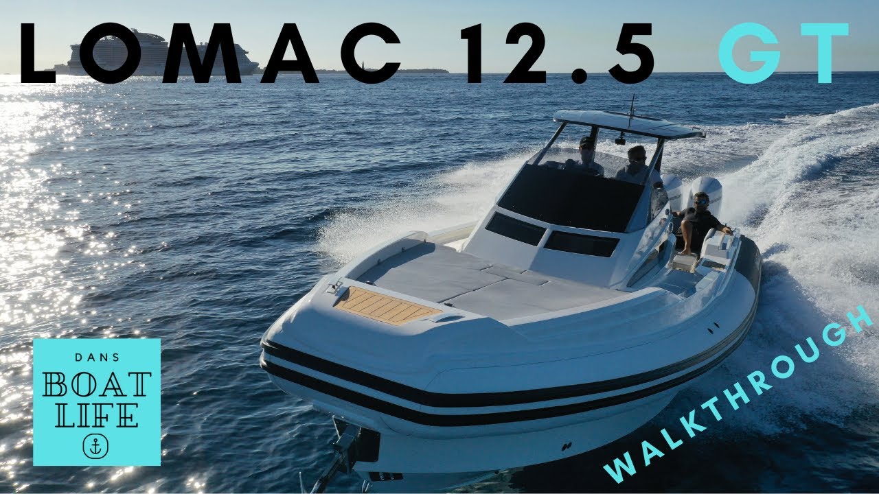 Lomac 12.5 GT - WALKTHROUGH this triple 300Hp Maxi-RIB