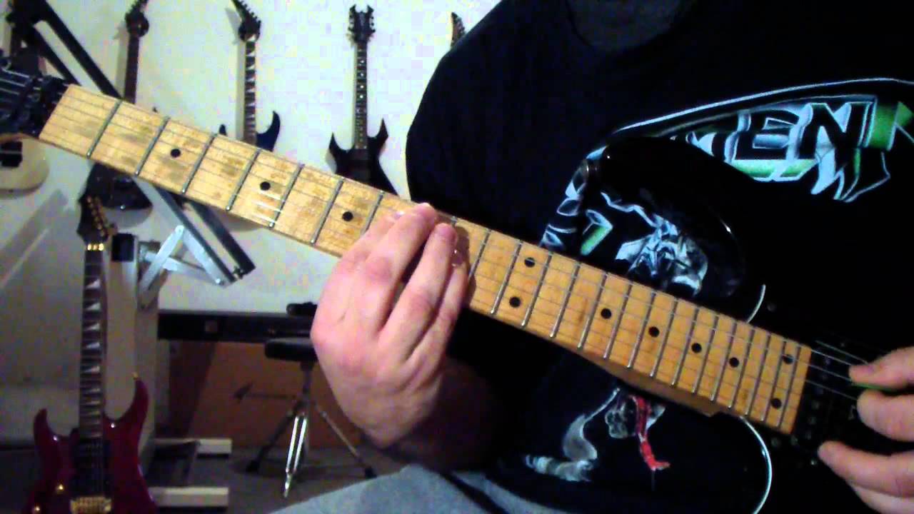 Testament - Burnt Offerings (guitar cover)