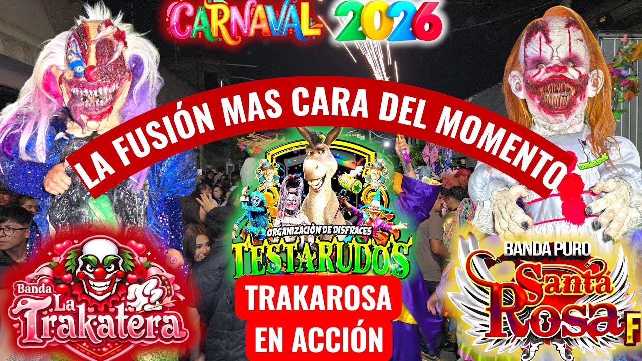 LA TRAKAROSA JUNTAS DISFRACES LOS TESTARUDOS CARNAVAL DE SAN SEBASTIÁN 2026 