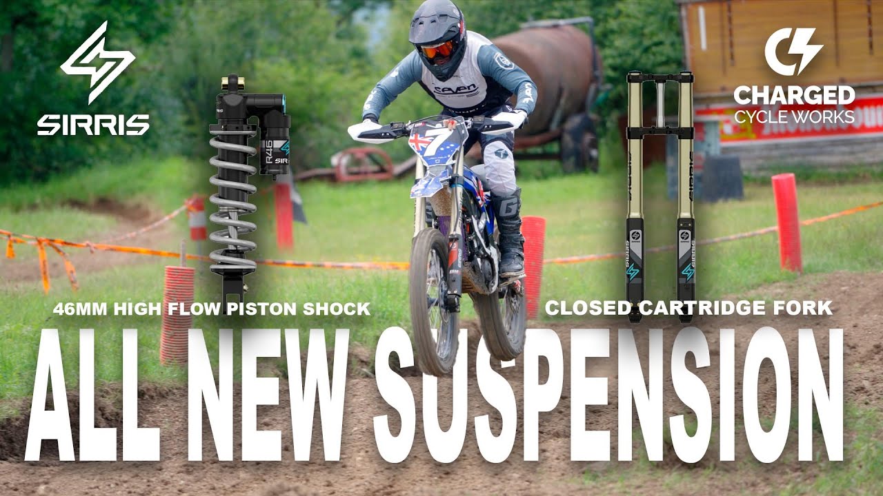 Surron Ultra Bee Suspension Testing in France! (Sirris Suspension)