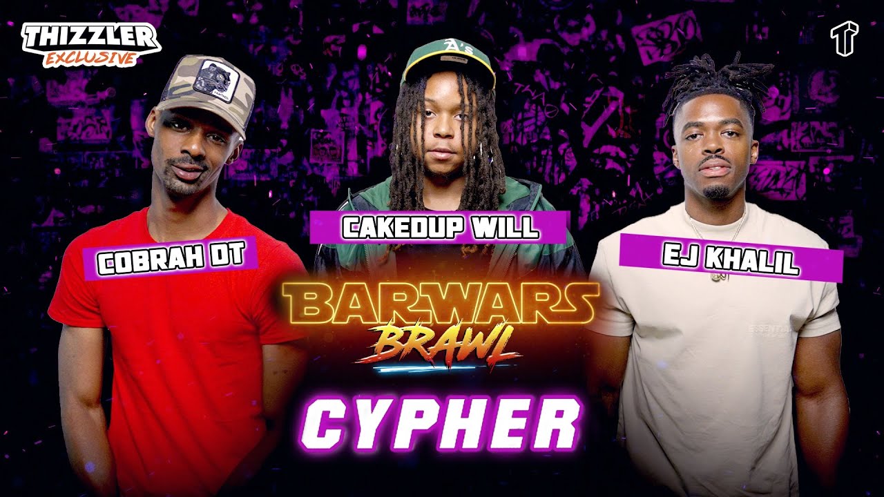 Bar Wars Brawl Cypher || Cobrah DT, EJ Khalil, & Cakedup Will - Life Goes On
