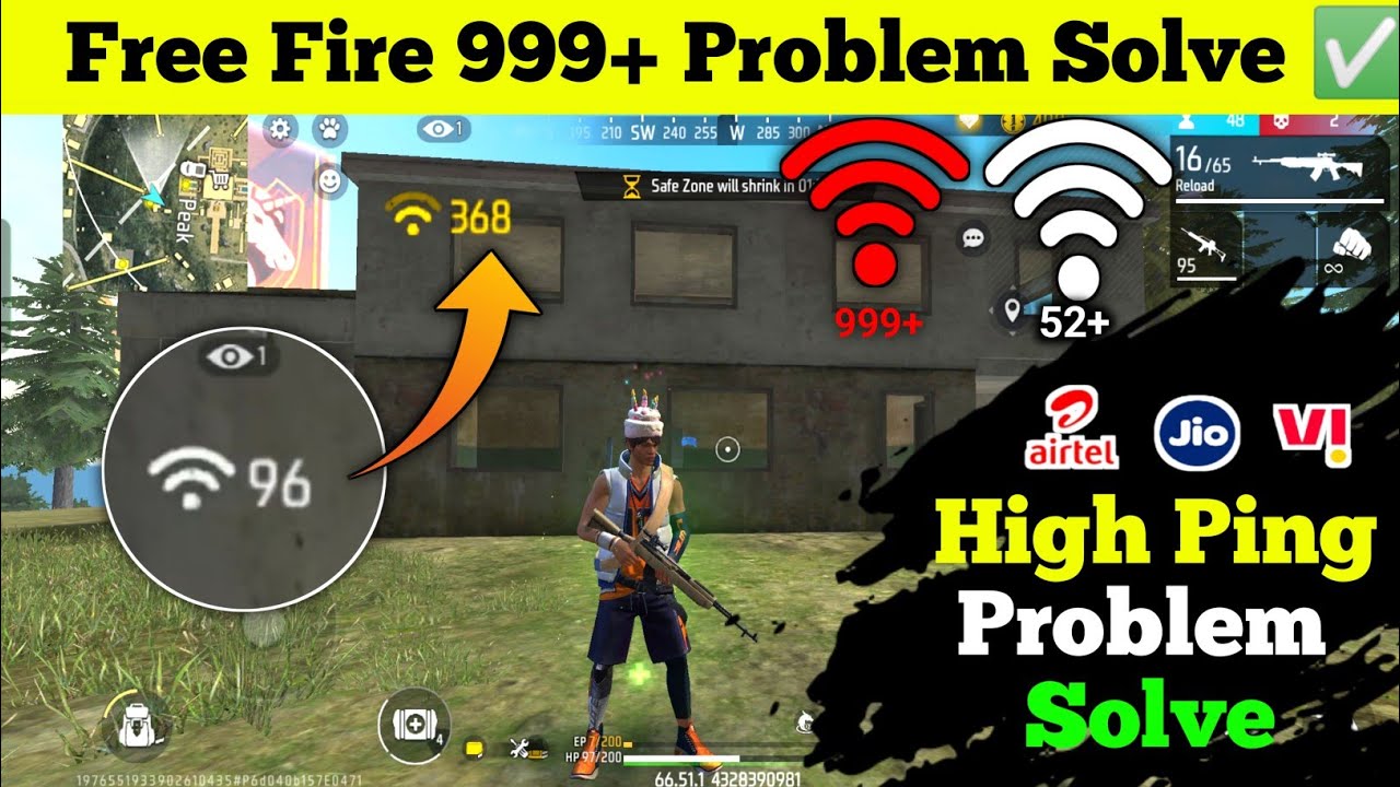 Fix 999+ Ping Problem Free Fire | free fire high ping problem | free fire network problem Solve 💯 ✅ 