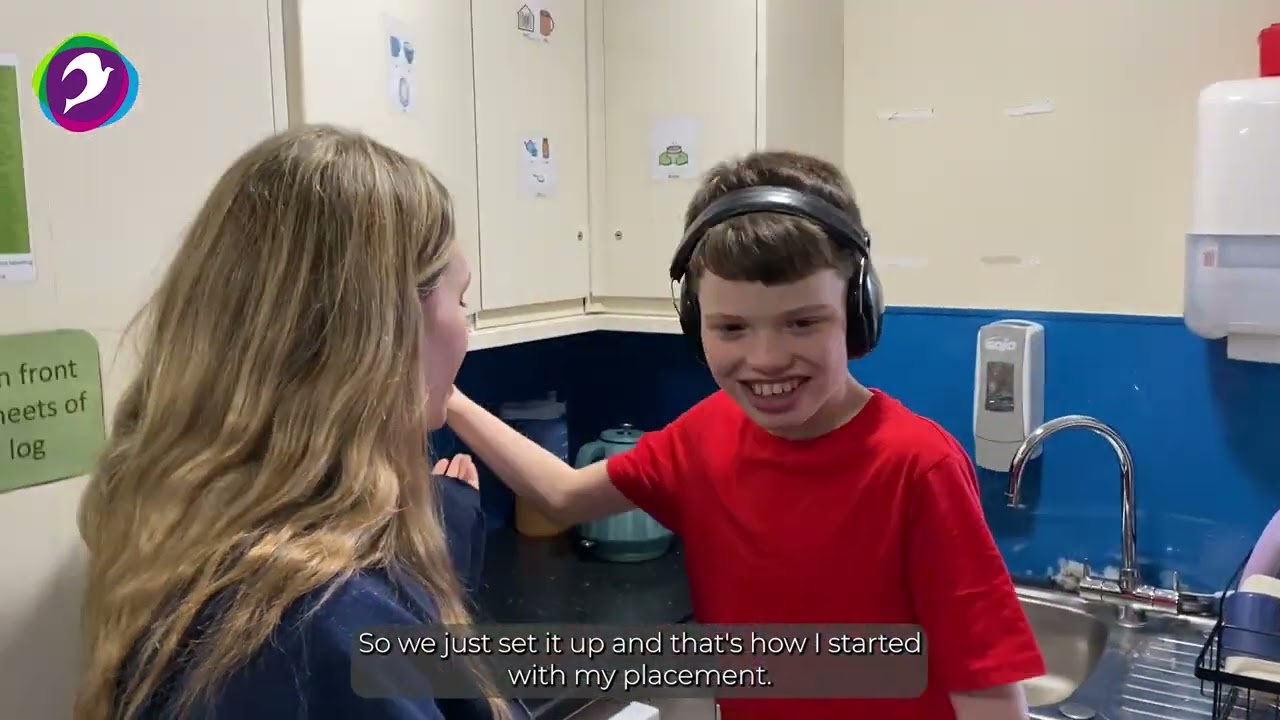 Laura - learning about autism and loving the job