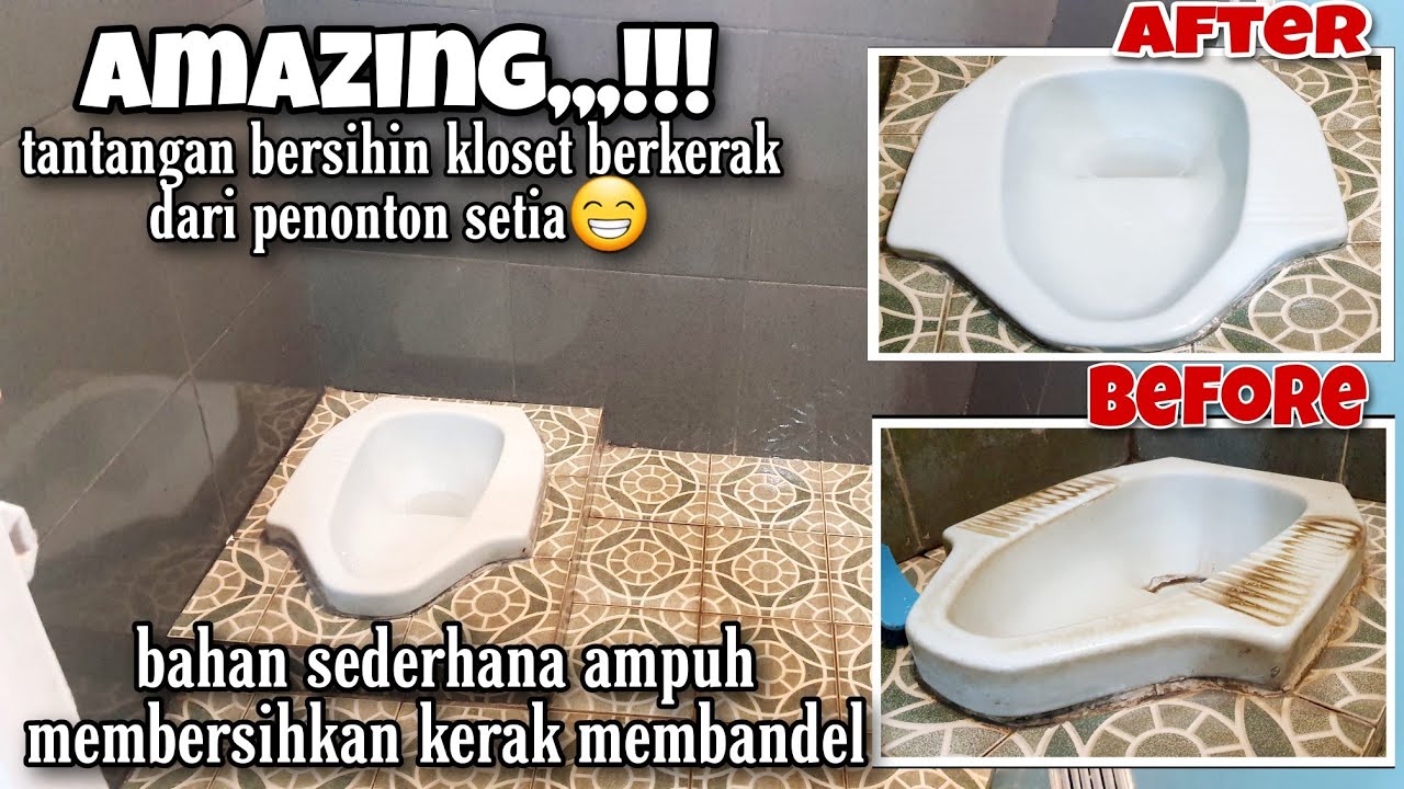 TIPS KAMAR MANDI WANGI DAN BERSIH||Cara Membersihkan Kloset Jongkok Yang Berkerak||Zulaikha Pratiwi