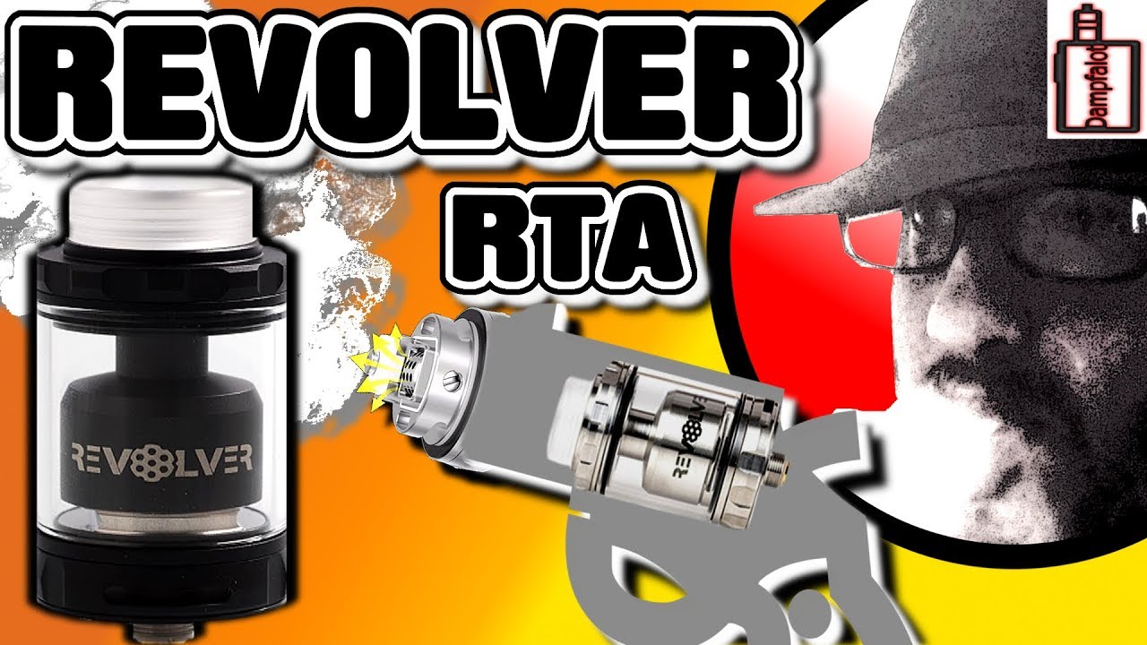 3 in 1 Airflow und wirklich gut: Revolver RTA by Vandy Vape