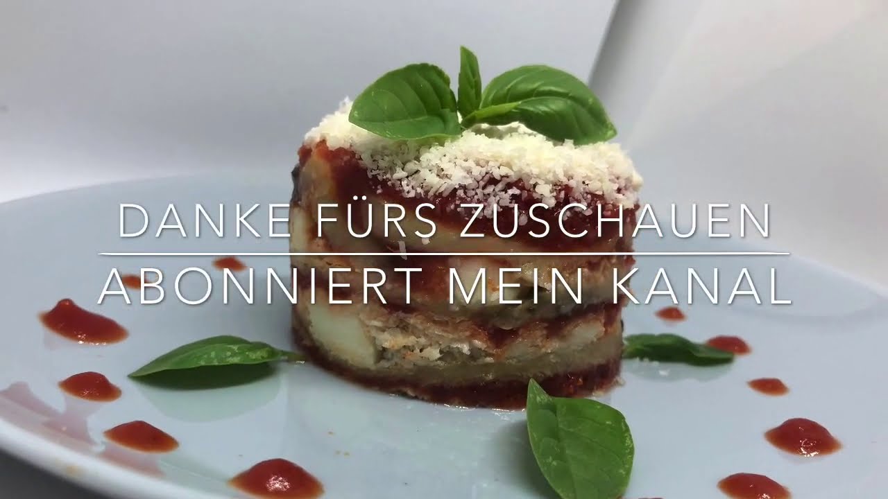 Parmigiana di Melanzane, Auberginen Auflauf