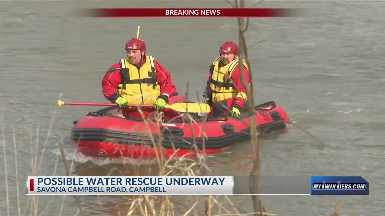 Possible water rescue underway in Campbell; helicopter called