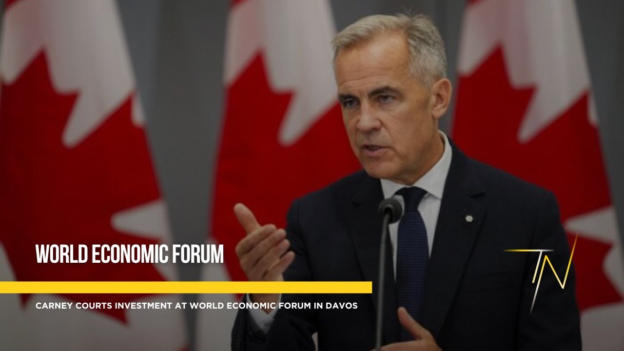 World Economic Forum gets underway as Carney arrives in Davos