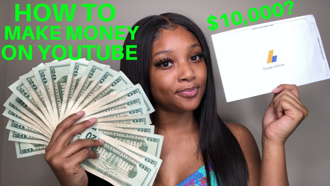 MY FIRST YOUTUBE PAYCHECK | HOW TO MAKE MONEY ON YOUTUBE FOR SMALL CHANNELS ♡ Link in description