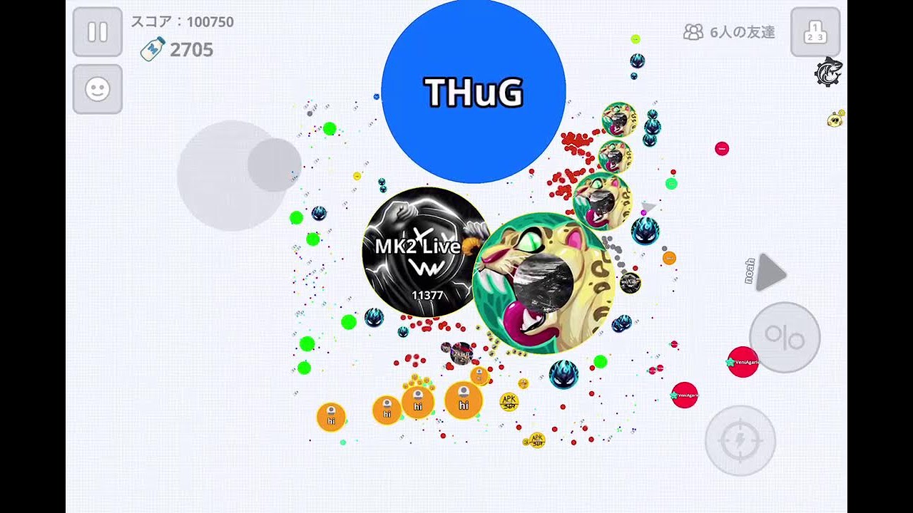 Agar.io live stream:D 【Road to 300】