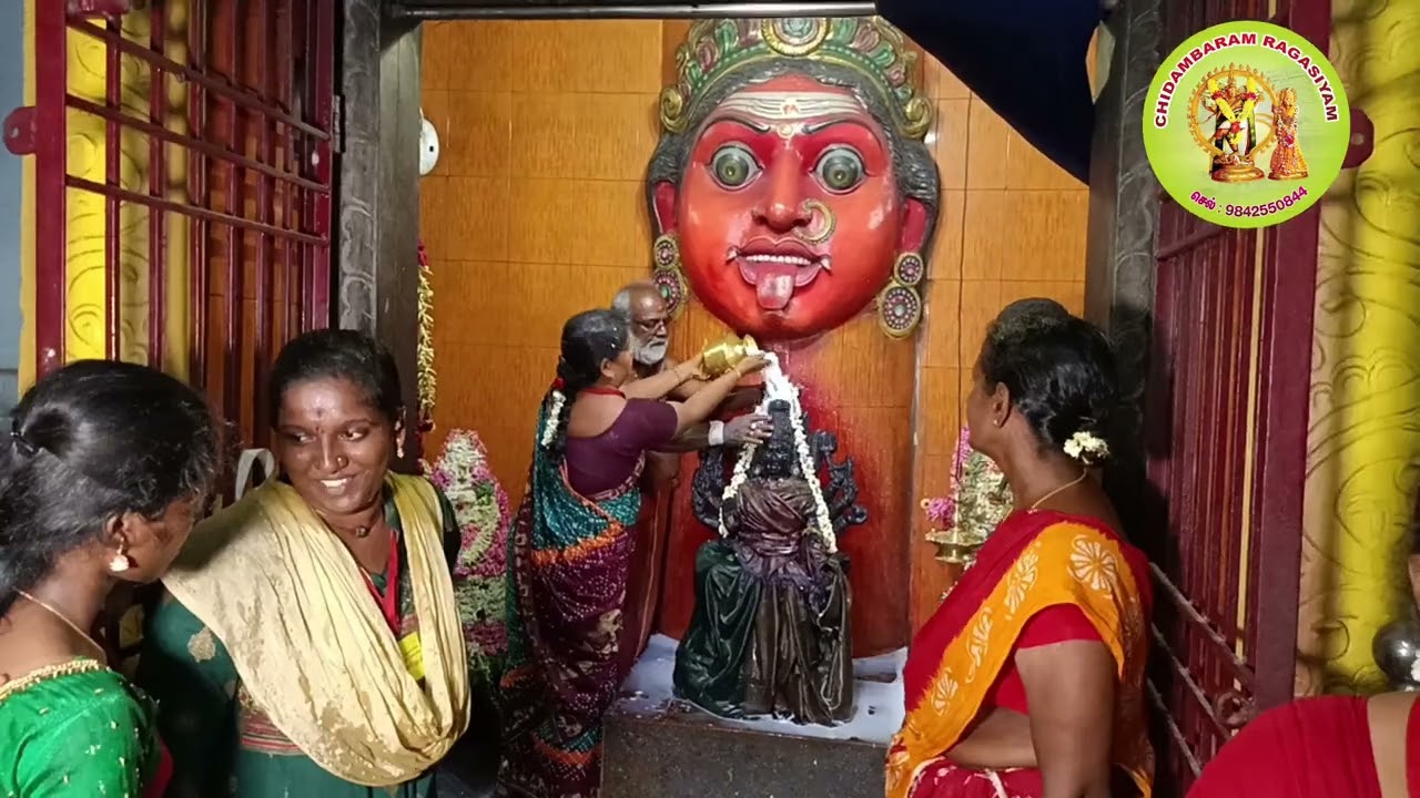 Chidambaram Thillai Ellai Kali Amman Milk Kudda Festival.