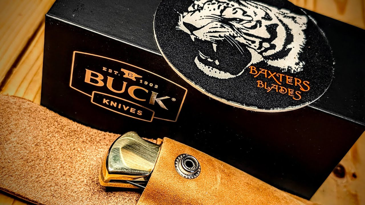 Распаковка Buck Knives Custom 110!