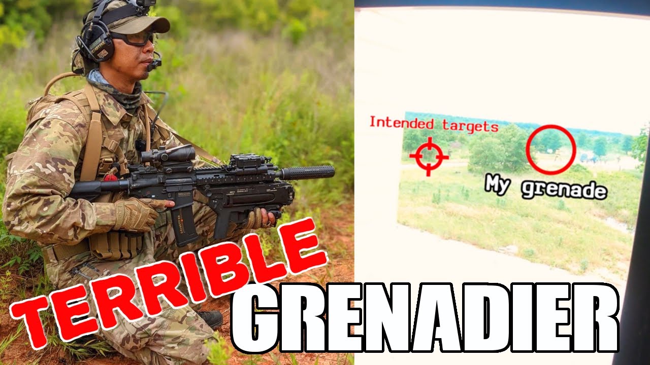 I 'm a Terrible Grenadier | Milsim West: Strike on Salsk Part 1/2 (HK416A5 w/ M320 Grenade Launcher)