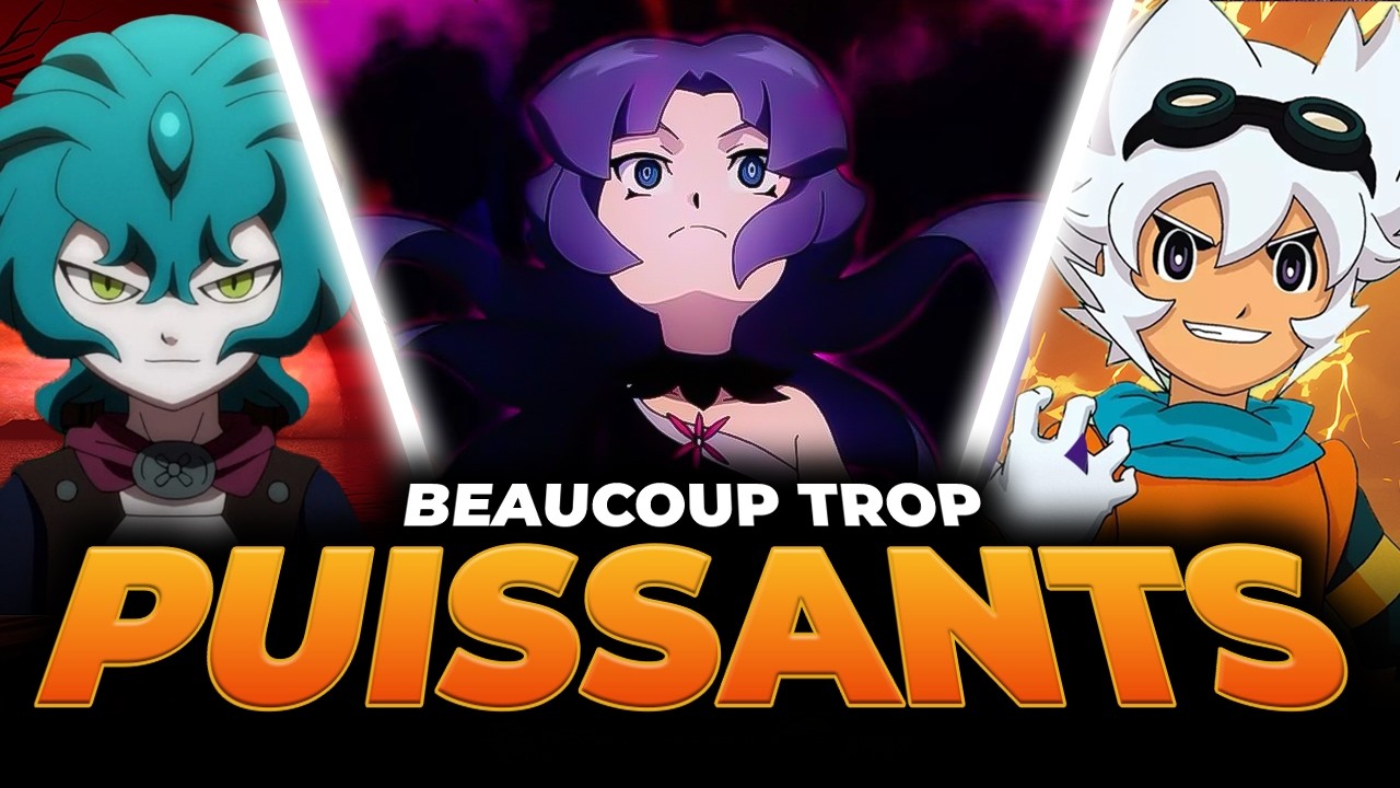 10 joueurs les plus PUISSANTS de inazuma eleven