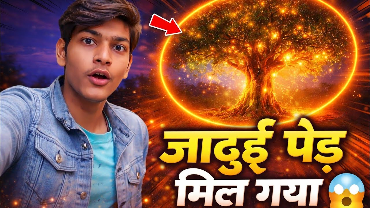 जादुई पेड़ मिल गया 😱 | रात में दिखा असली मैजिक | Funny Vlog