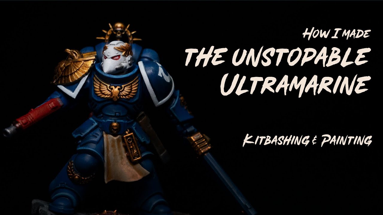 The unstoppable Space Marine | Kitbashing & painting