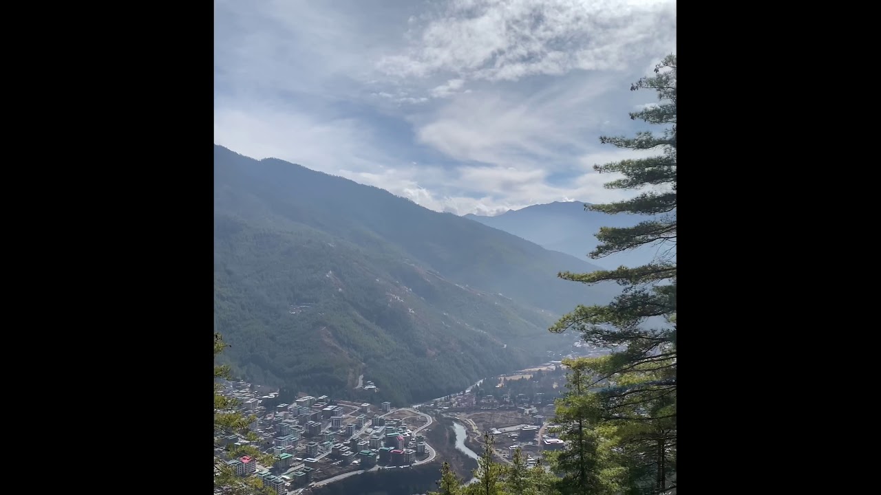 Dodeydra monastery | Thimphu valley view from Dodeydra hiking trail | #short