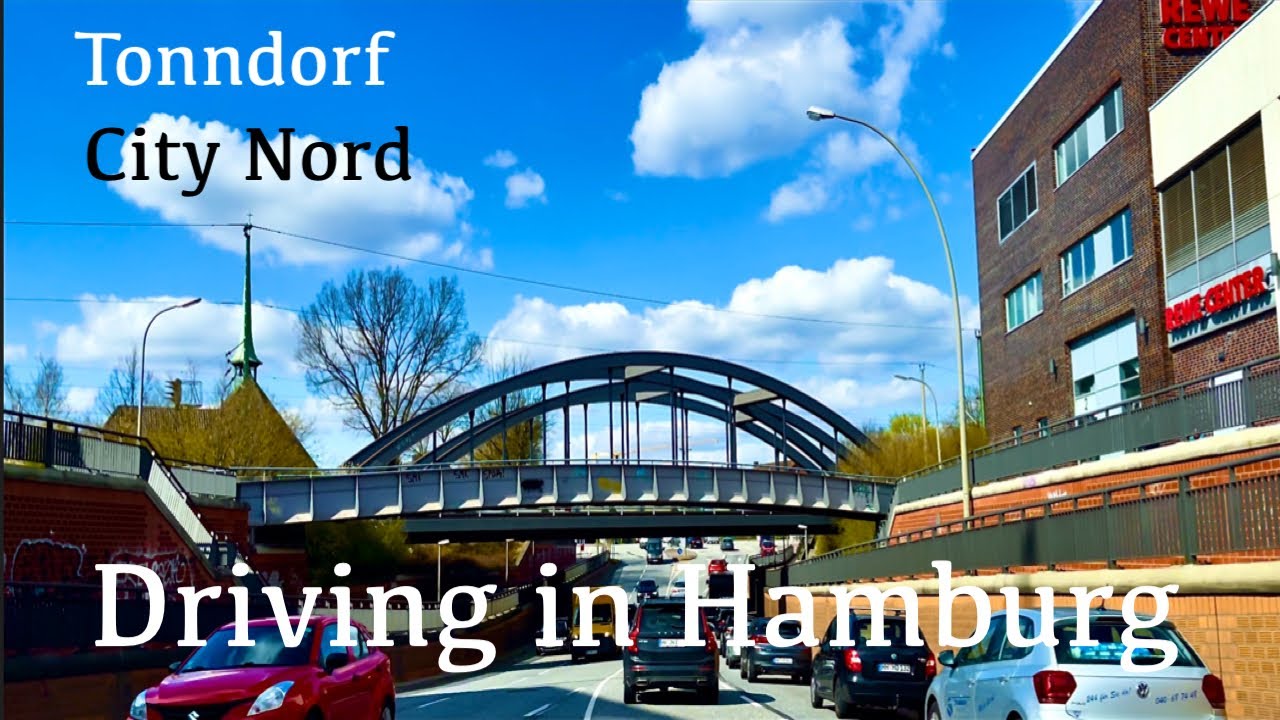 Driving in Hamburg *[Tonndorf ➡️ City Nord]*