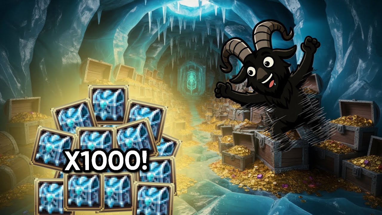 Warspear Online - what inside 1000 snow chest !!