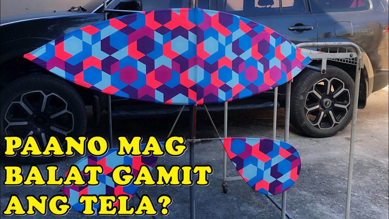 PAANO MAG BALAT GAMIT ANG TELA?|FABRIC USE FOR KITE | KITE SARANGGOLA VLOG
