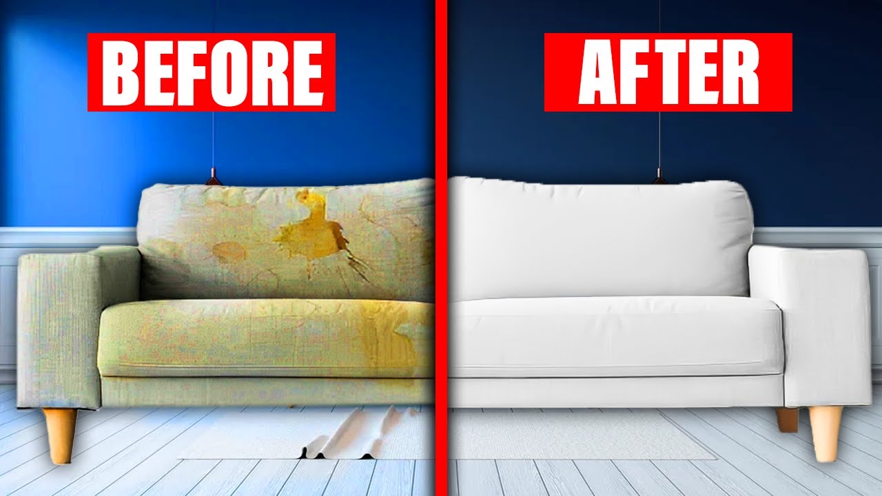 How To Clean a Fabric Couch and Sofa