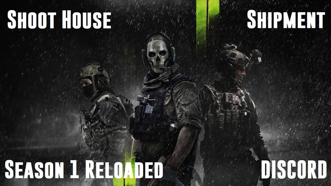 Call of Duty Modern Warfare 2 - Przeładowany Sezon 1,  Shoot House, Shipment i zwichnięte kolano 🎁