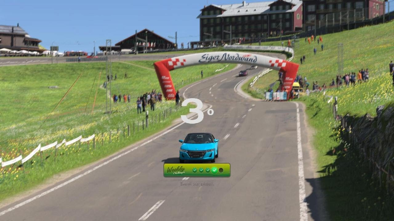 Gran Turismo 7 Light weight kk kup pp400 eiger nordwand honda s660 difficile