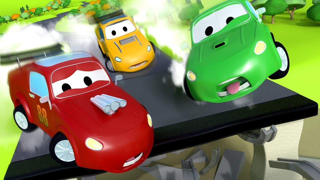 Il Camion Aspirapolvere Gigante  - Carl il Super Truck a Car City 🚚Cartone animato per i bambini