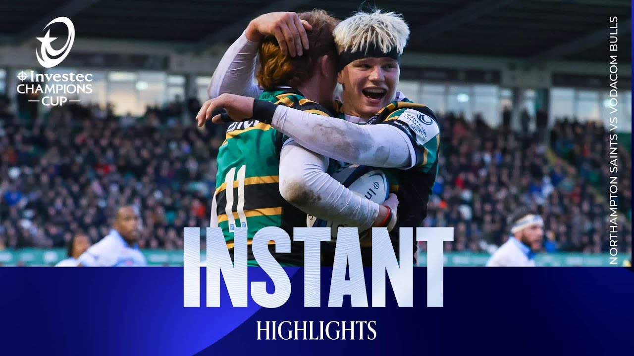 Pollock Performs | Northampton Saints v Vodacom Bulls | Investec Champions Cup Instant Highlights