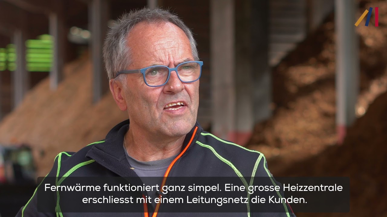 Fernwärme Saanen-Gstaad: Vom Gstaader Wald ins Hotel Palace (DE)