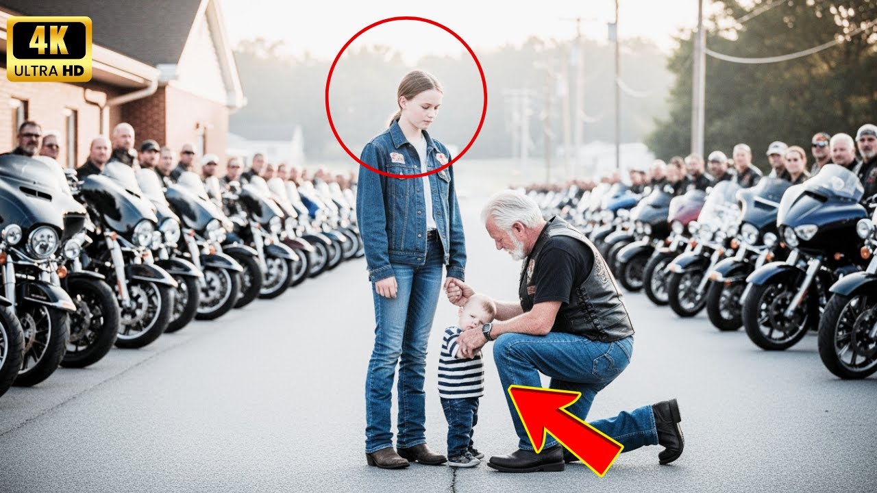 14-Year-Old 4-H Girl Rescued Kidnapped Biker's Grandson —What 177 Hells Angels Did Next..