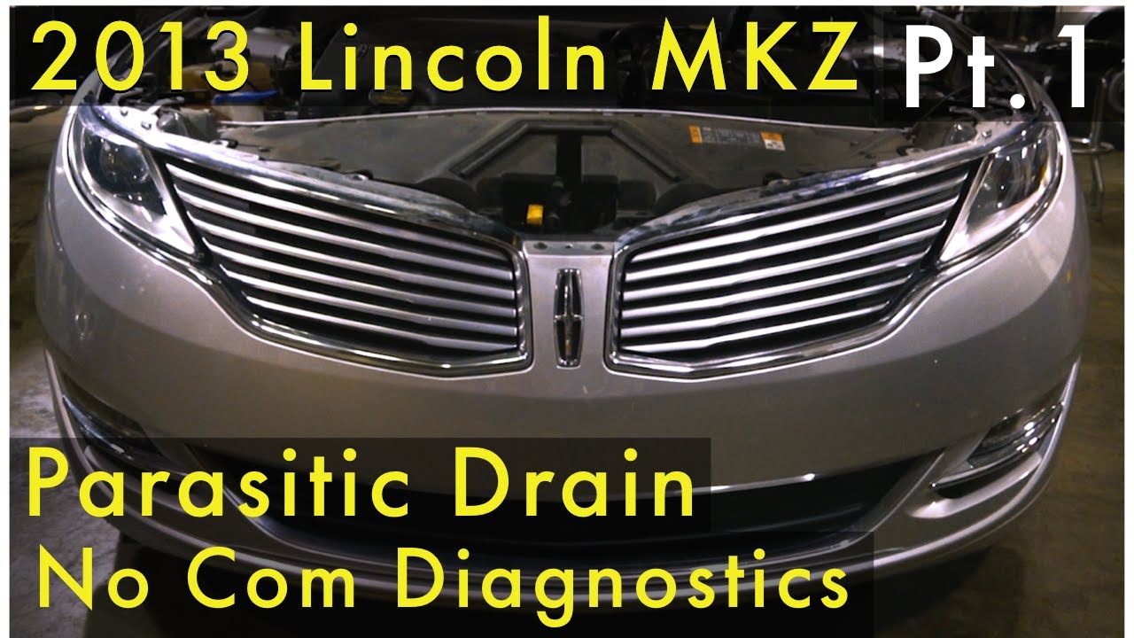 2013 Lincoln MKZ Parasitic Drain/Rear Gate Trunk Module (RGTM) No COM (Part 1)