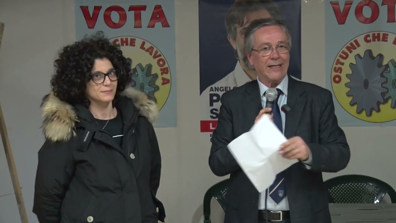 Amministrative 2023 Ostuni  -  Presentazione Lista Ostuni Che Lavora con Angelo Pomes