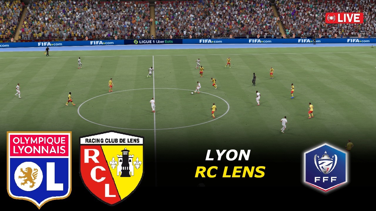 🔴Lyon vs RC Lens LIVE | Coupe de France 2026 | eFootball Pes21 Simulation