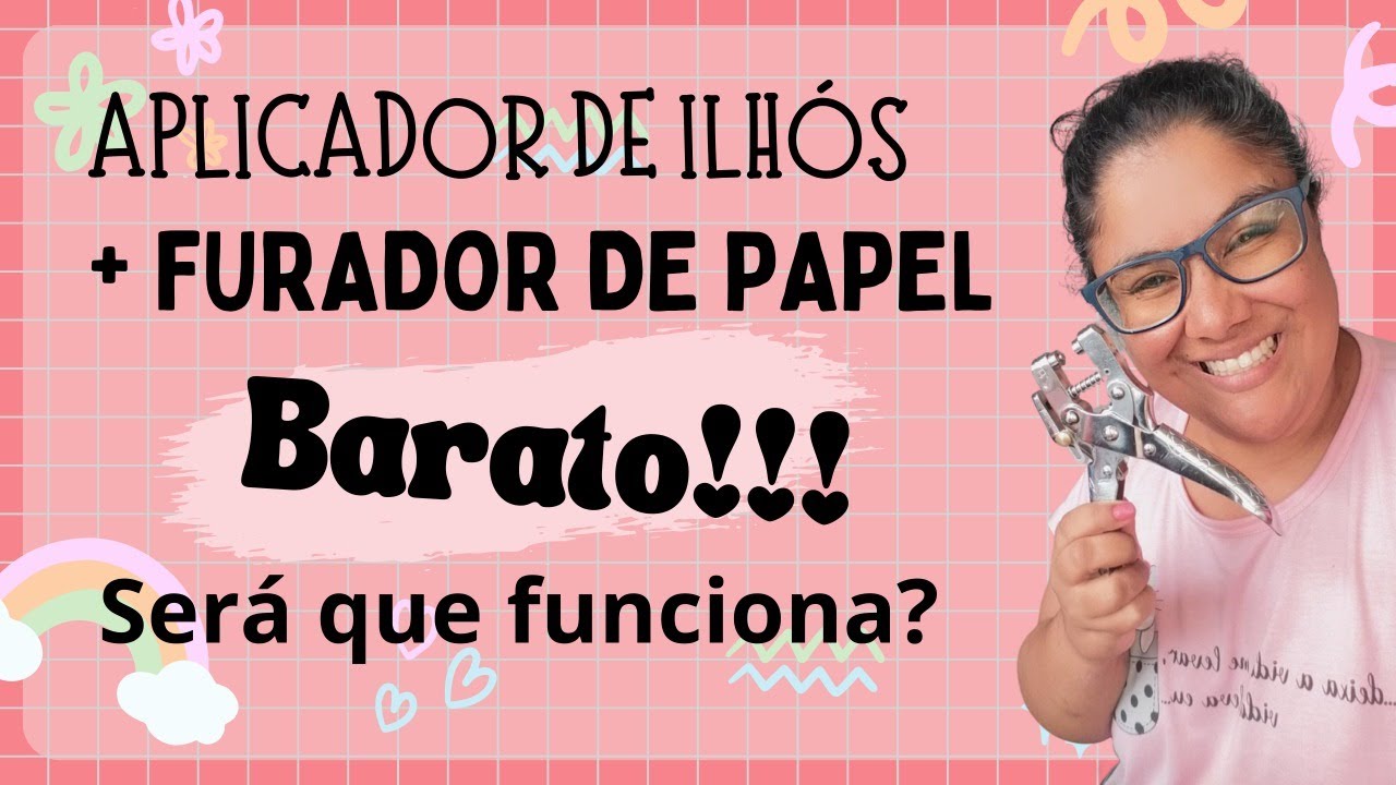 APLICADOR DE ILHÓS FUNCIONA? COMO APLICAR O ILHÓS DE FORMA CORRETA, ISSO E TUDO MAIS NESSE VÍDEO!!!
