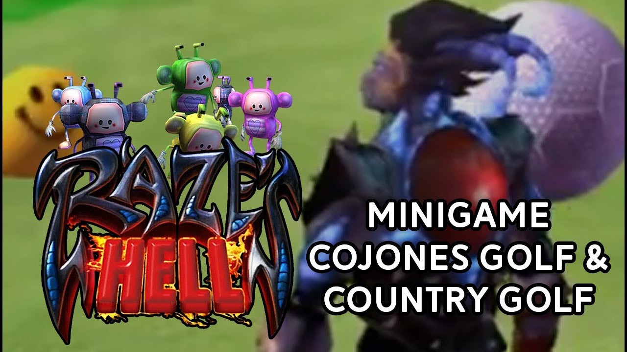 Raze's Hell - Minigame: Cojones Golf & Country Golf (All Holes)